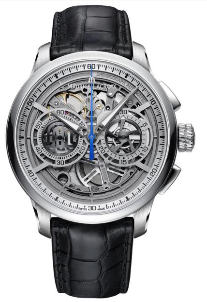 Review Best Maurice Lacroix Masterpiece Chronograph Skeleton MP6028-SS101-001-1Replica watch